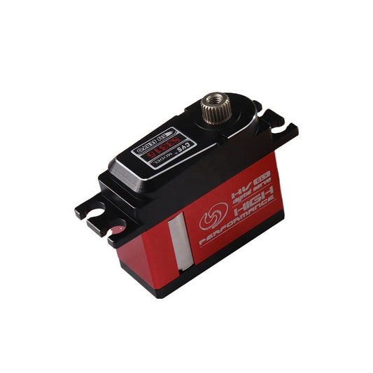 Helicopter Servo CYS-BLS3315-02 High-Speed 500-550 Full Metal Brushless RC Servo 12KG Torque 4WD Safety Design for Boats Includes Toy Gear Battery