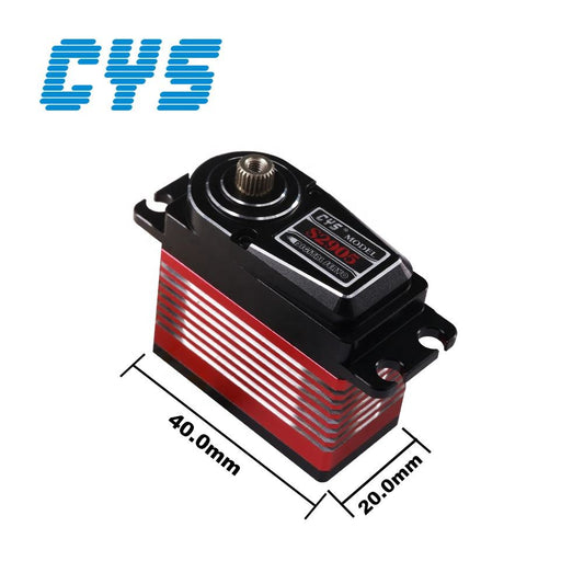 large torque CYS-S2905 Unisex High-Precision 0.04sec 5kg Torque Coreless RC Servo Motor Standard Size Performance for RC Boats Aircraft Toys Metal