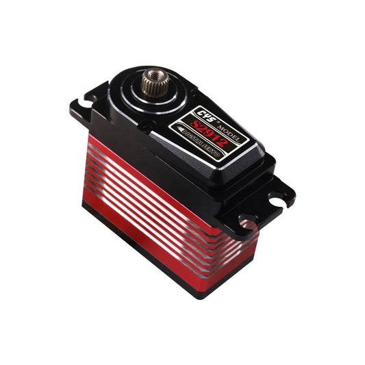 large torque CYS-S2912-01 Titanium Helicopter 29 Series 0.12sec 15kg Torque Aluminum Case 7.4V Battery Coreless Servo RC Airplane Parts"