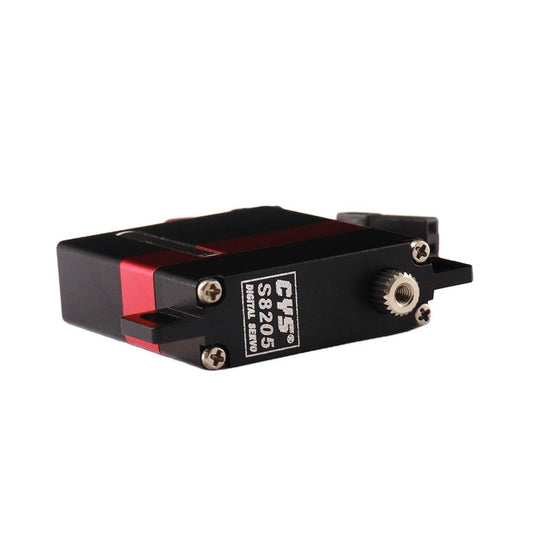 Helicopter Servo CYS-S8205-02 Full Metal Case Coreless Wing Servo Drones Waterproof Steel Gear RC Airplane & Boat Parts Exposed Motor Wing Servo