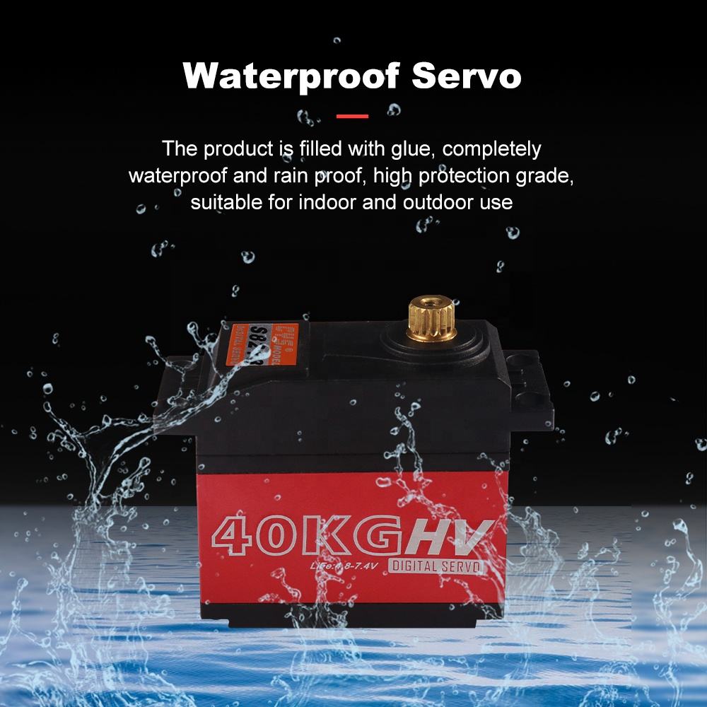 RC Car Servo CYS CYS-S8218 1:5 Scale Digital Servo Gear 17T 0.18sec Response 6.0/7.4V RC Batteries