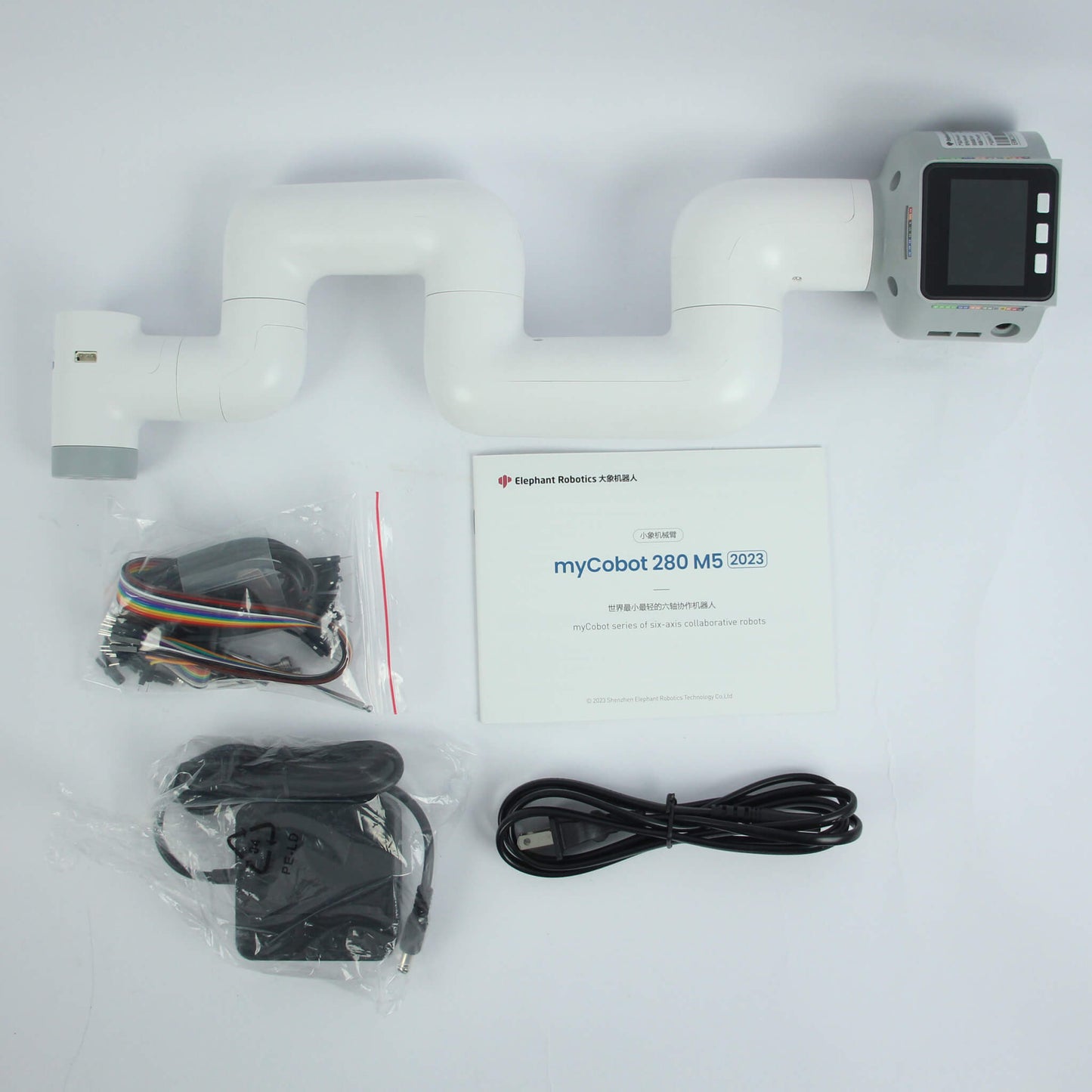 Elephant Robotics myCobot 280 M5Stack 2023 - 6 DOF Collaborative Robot ( Dual Screen Version)