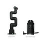 Elephant Robotics myCobot 320 Pi 2022 - 1kg Payload 6 DOF Collaborative Raspberry Pi Robotic Arm (with Flat Base)
