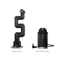Elephant Robotics myCobot 320 M5 2022- 1kg Payload 6 DOF Collaborative Robotic Arm (with Flat Base)