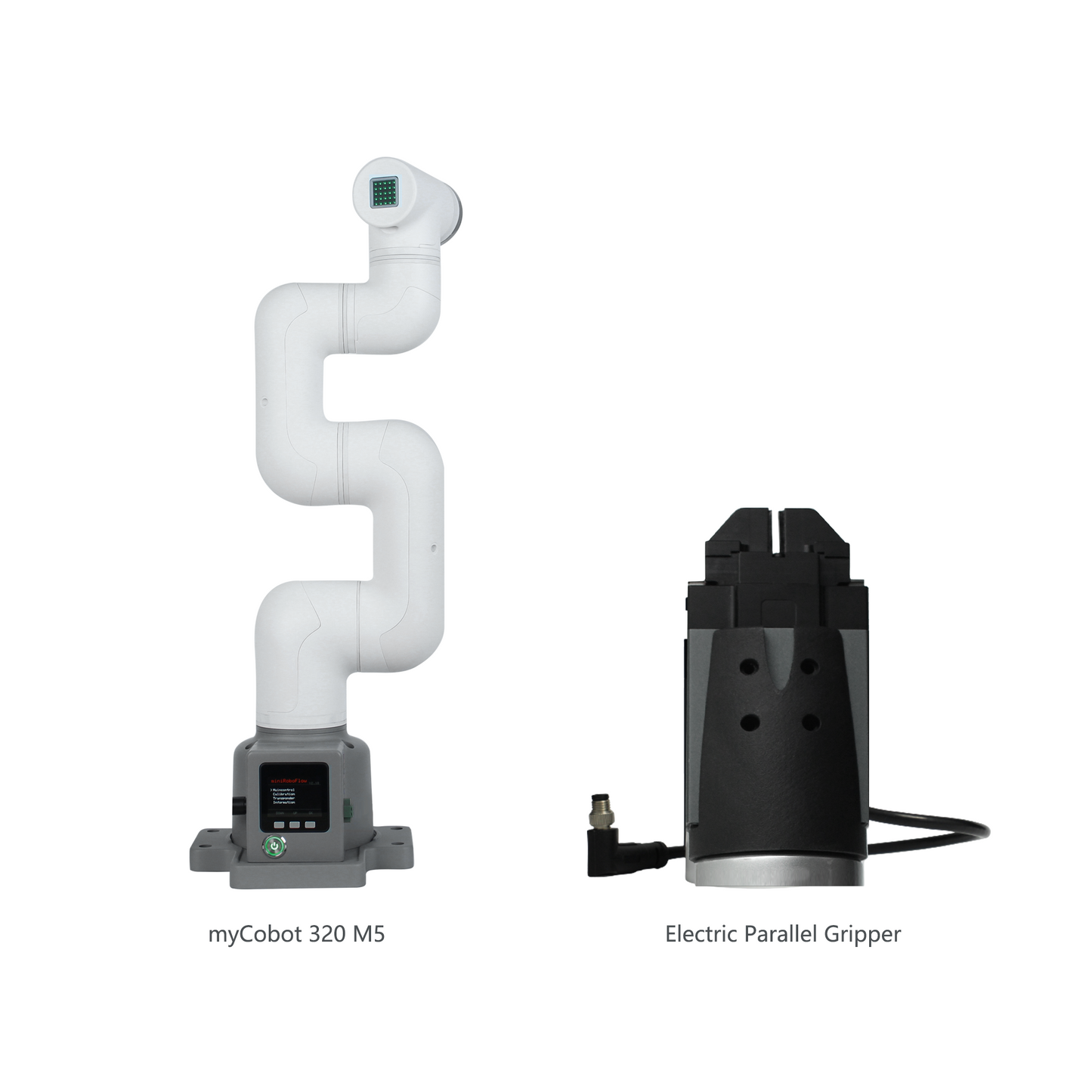 Elephant Robotics myCobot 320 M5 2022- 1kg Payload 6 DOF Collaborative Robotic Arm (with Flat Base)