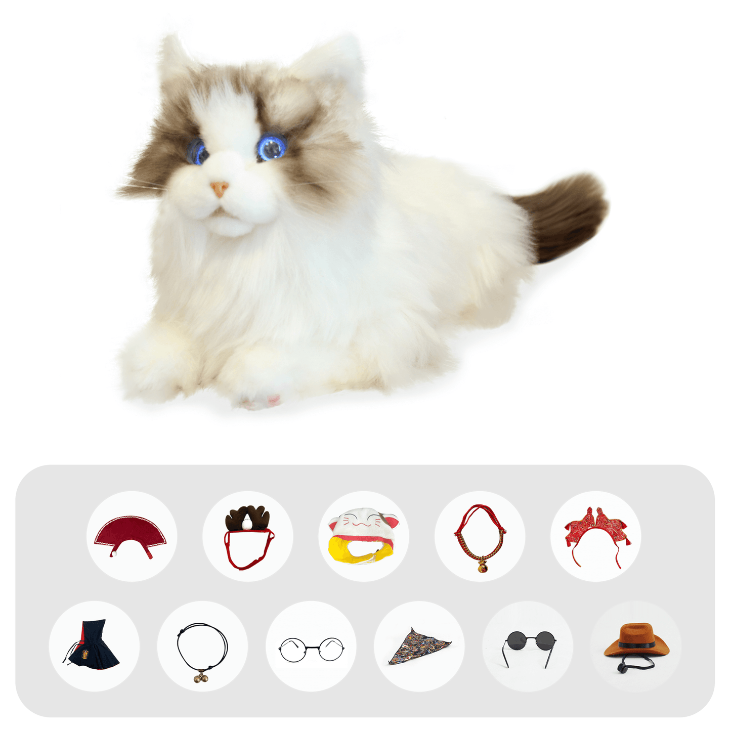 Elephant Robotics metaCat: Gift The Purr~Fect Companion Robotic Pet Cat Bicolor