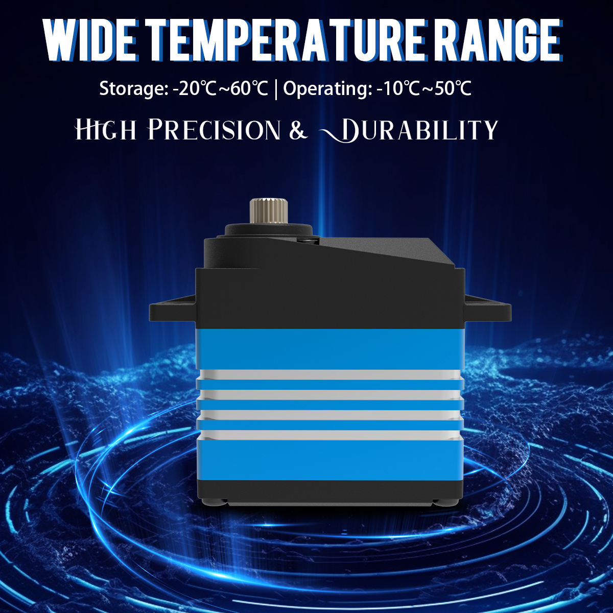 RC Car Servo CYS-BLS0250 Fast Speed Brushless Motor 22kg Torque Steel Gear Digital Servo for 1/8 1/10 Rc Car