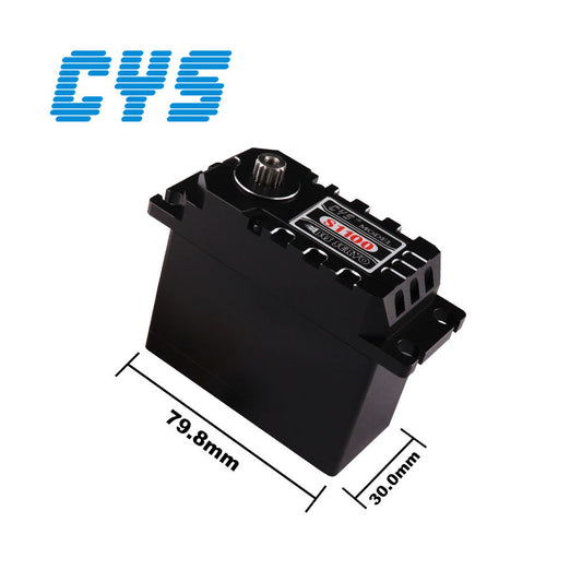 large torque CYS-BLS1100-01 Customizable Steel Gears Brushless Motor RC Servo 90kg.cm Stall Torque for Boat RC Car CNC Supports RC Parts