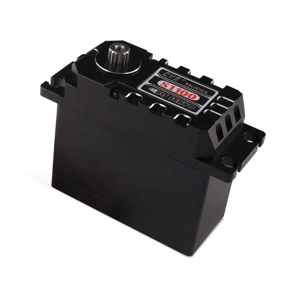 large torque  CYS-BLS1100-02 High Torque 110 Kg.cm HV Brushless Motor Waterproof Digital RC Servo with Steel Gear for 1:5 Racing Car