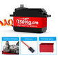 High torque industrial servo CYS-BLS1500 Factory 1/10 Aluminum Remote Control Brushless RC Boat High Safety Digital Servo 150KG Torque Metal-Rotor Parts