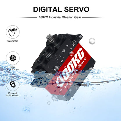 large torque  CYS-BLS1800-02 50kg 180KG Digital Servo High Torque Metal Gear Waterproof Servo Motor for Electric RC Model Car