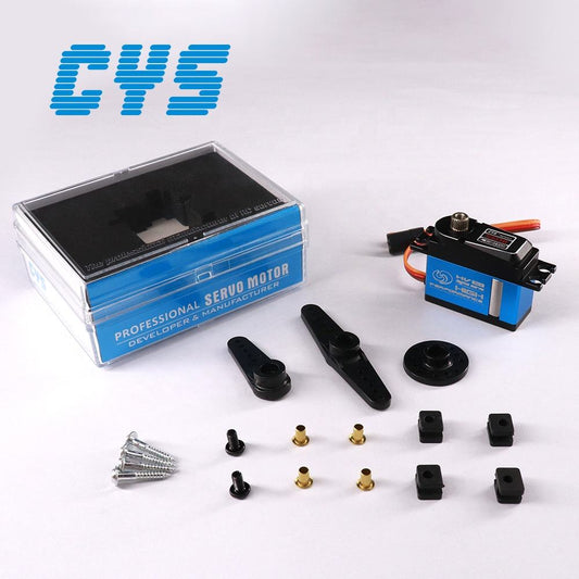 Helicopter Servo CYS-BLS3310-01 China Factory Wholesale  RC 500-550 Helicopter Plane Aluminum Case 43g 5kg Torque Digital Metal Gear Parts Radio