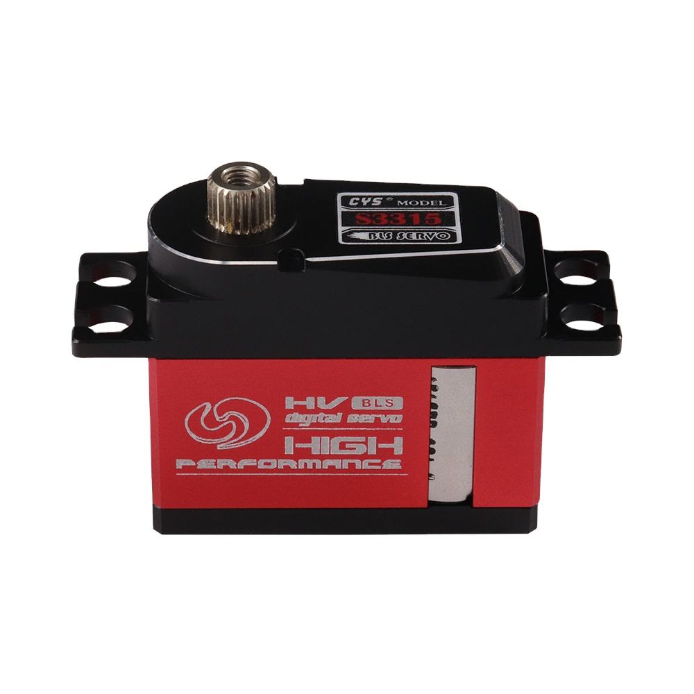 Helicopter Servo CYS-BLS3315-03 Unisex 8kg Mini Full Metal RC Helicopter High-Speed 500-550 Servo Digital Brushless Titanium Gear 7.4V 35mm Toy for