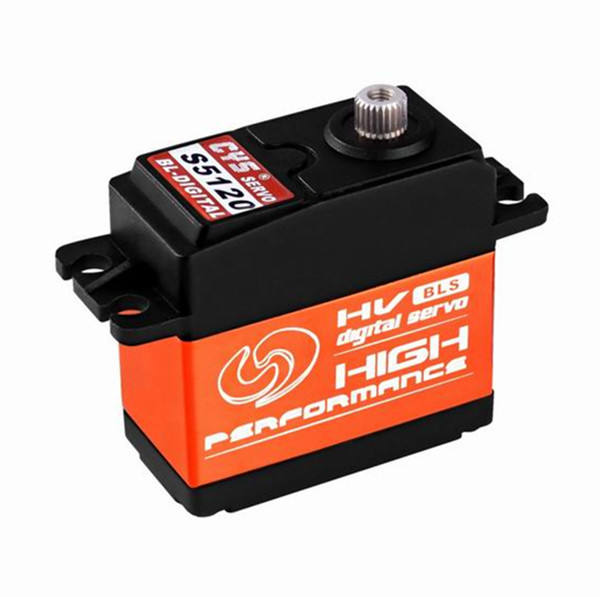 Helicopter Servo CYS-BLS5115-01 Unisex 7.4v Waterproof Brushless Digital Servo RC Aircraft Gear 13Kg.cm High Torque Parts for Middle Car Aluminum