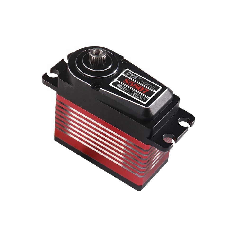 large torque CYS-BLS5807 GPS Digital Brushless Servo 58 Series Customizable Steel Gear for RC Cars Boats Airplanes Factory Big Promotion
