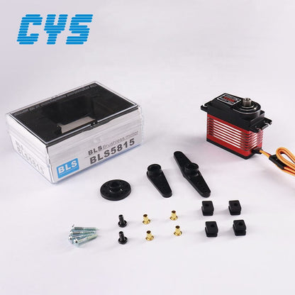 large torque CYS-BLS5815 CYS Factory 1/10 RC Aluminum Boat with High Safety Brushless Digital Servo 15KG Torque Battery-Metal
