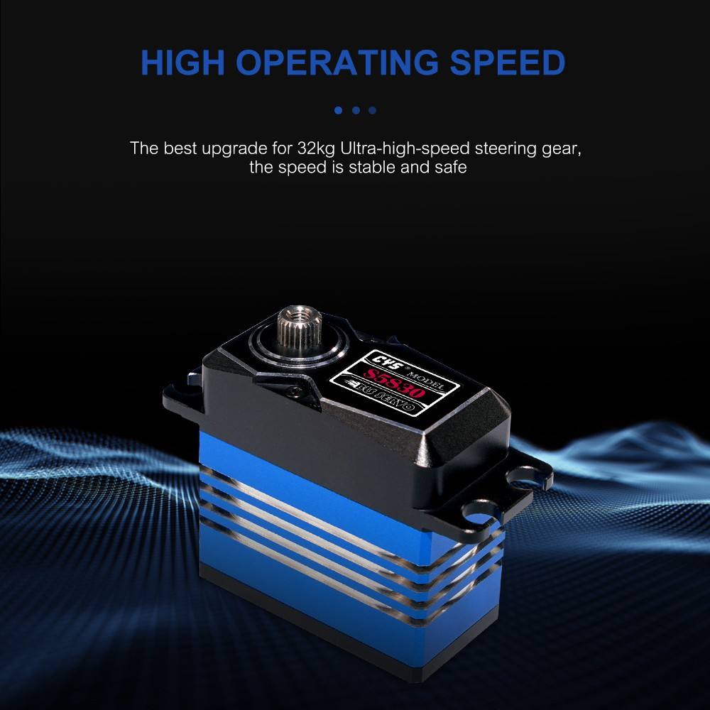 large torque  CYS-BLS5830-02 32kg High-Torque 25T Brushless Servo Waterproof Metal Gear for Robot Drone RC Car Boat Airplane Parts Hobby Projects