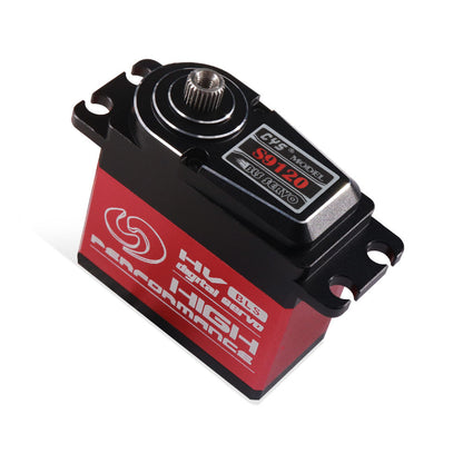 large torque CYS-BLS9120 20kg Torque 0.11sec Speed Standard Waterproof Digital Brushless Servo with Steel Gear for 1/10 Remote Control Plane Car Model