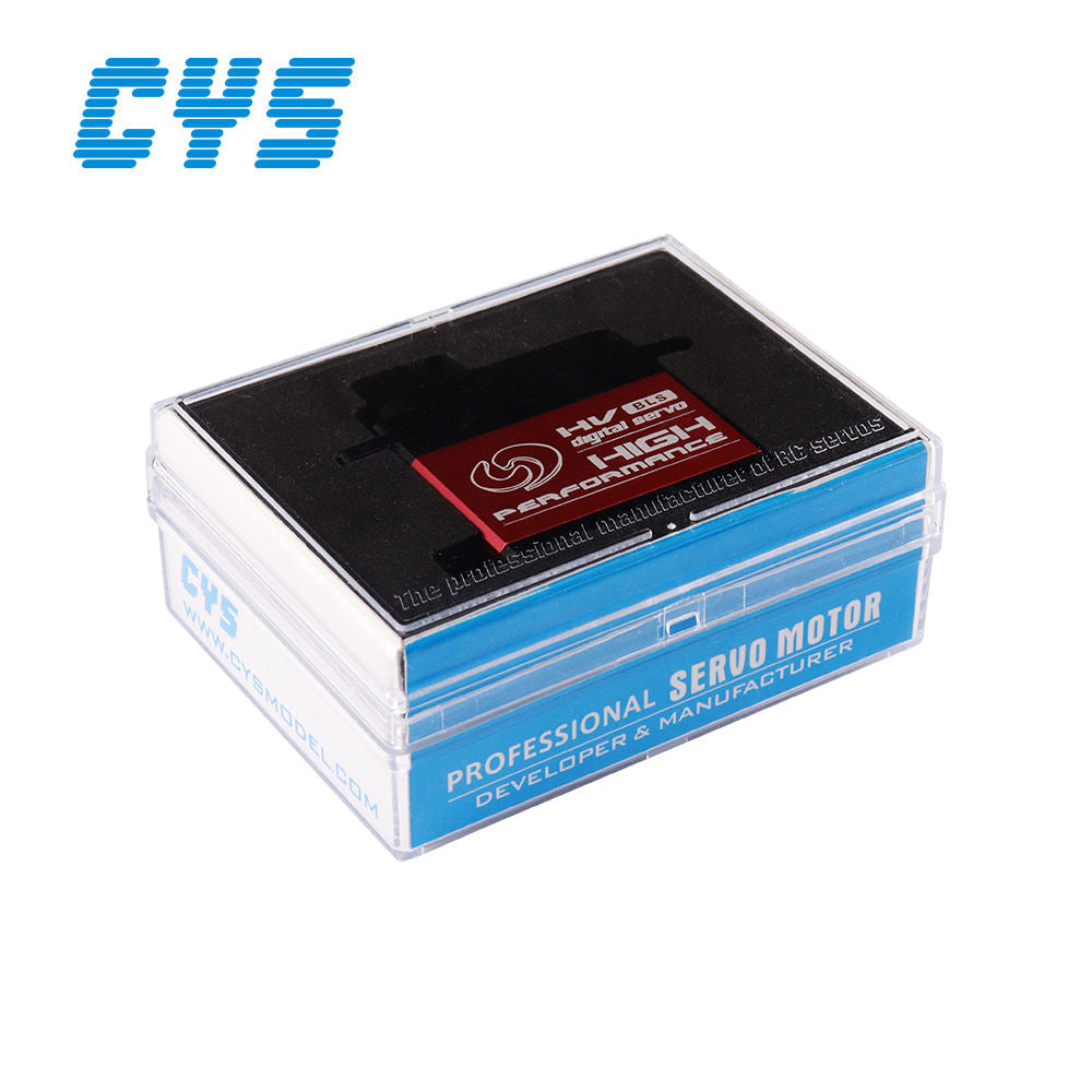 large torque CYS-BLS9120 20kg Torque 0.11sec Speed Standard Waterproof Digital Brushless Servo with Steel Gear for 1/10 Remote Control Plane Car Model