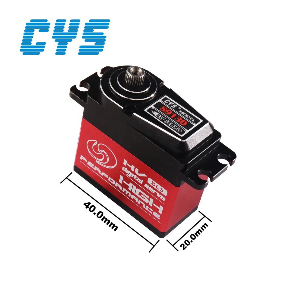 Reducer  CYS-BLS9130 Unisex 8.4V Brushless Waterproof Steel Gear RC Servo Motor High Torque 30kg Durable Full Aluminum Case Unisex Part