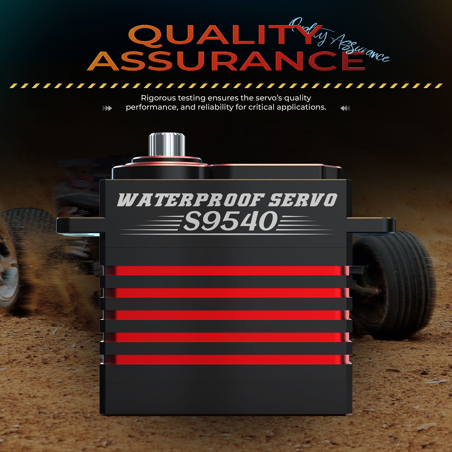 large torque CYS-BLS9540-03 Unisex 30kg Waterproof Steel Gear BLS RC Servo Hot Selling Brushless Motor for 1/10 Car and 750 Helicopter