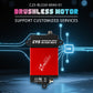 CAN bus high-torque servo CYS- C25 80KG Full Metal Case Brushless Motor Servo with CAN Protocol Waterproof Steel Gear Bus for Drones RC Parts & Accs