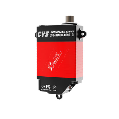 CAN bus high-torque servo CYS-C20-BLS30-0025 Can Protocol Brushless Metal Gear Digital 65kg Torque Servo for Drone