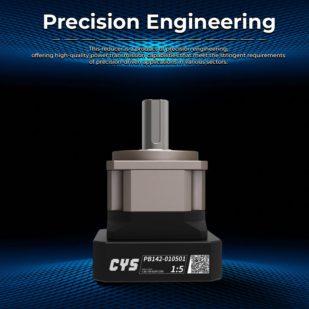 Reducer CYS-PB142-010501 High Precision Planetary Gearbox Low Backlash Speed Reducer for Industrial Use for Stepper Motor