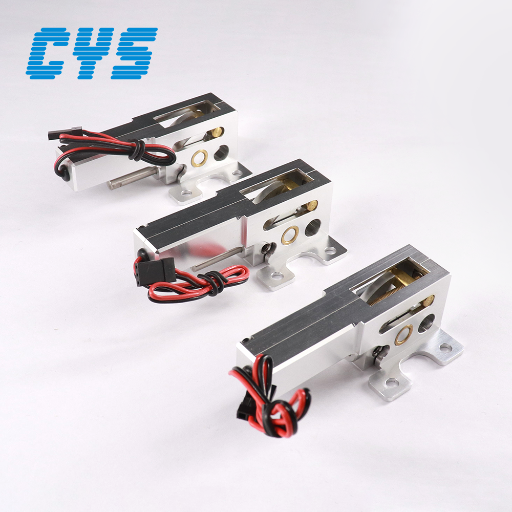 Aircraft Landing Gear CYS-R3090 Factory Direct Sales Electric Retractable Landing Gear Set with 7kg Torque for Vortex Jet Aircraft Accept Customization