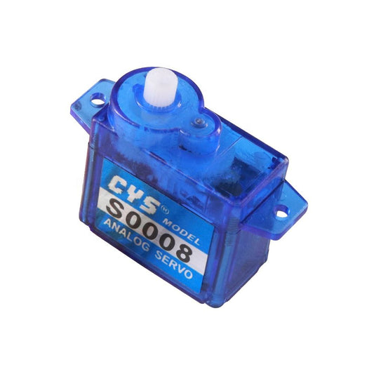 Micro Servo CYS-S0006 Mini 6g Analog RC Servo Battery-Powered Coreless Motor High Torque 9g Plastic Gear Micro Radio Systems RC Parts Accs
