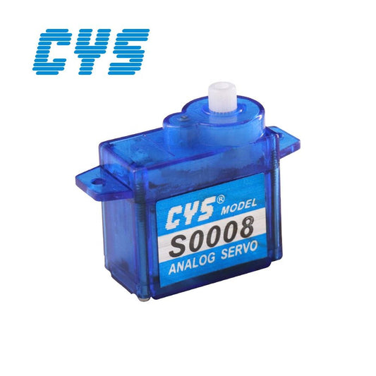 Micro Servo CYS-S0006 Mini 6g Analog RC Servo Battery-Powered Coreless Motor High Torque 9g Plastic Gear Micro Radio Systems RC Parts Accs