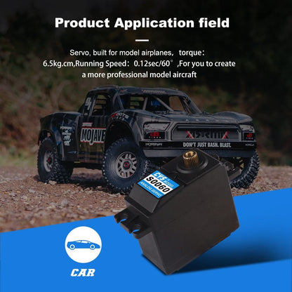 RC Car Servo CYS-S0060 digital 1:10 Scale RC Servo Cars Waterproof Iron Core Motor 6.5kg*cm Torque 7.4V High Plastic Connector RC Parts &Accs