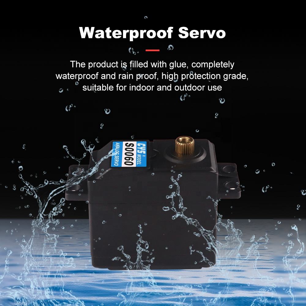 RC Car Servo CYS-S3006 Analog 1:10 Scale RC Servo for Cars Robots Waterproof 6.0kg*cm Torque 9g Iron Core Motor High Quality RC Parts Accs