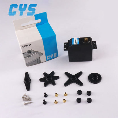 RC Car Servo CYS-S3006 Analog 1:10 Scale RC Servo for Cars Robots Waterproof 6.0kg*cm Torque 9g Iron Core Motor High Quality RC Parts Accs