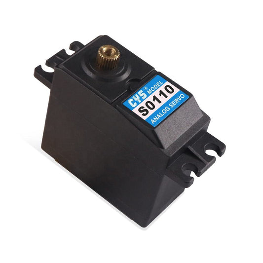 RC Car Servo CYS-S0110 1/8 Scale Digital Servo High Voltage 6V/7.4V Iron Core Motor for RC Cars Airplanes 5kg 58g 12kg Torque Metal Plastic