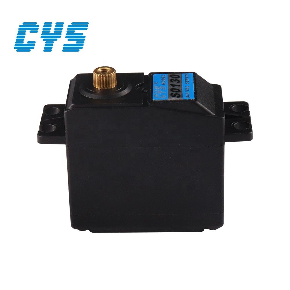 RC Car Servo CYS-S0130 Unisex Waterproof Digital Servo GPS Mini RC Airplane Battery Operated 12KG High Torque Rotor 6mm 21T RC Helicopter"