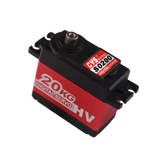 RC Car Servo CYS-S0200 Unisex Full Metal Gear Essential Radio System High 20kg Waterproof Digital Servo RC Truck Parts Unisex