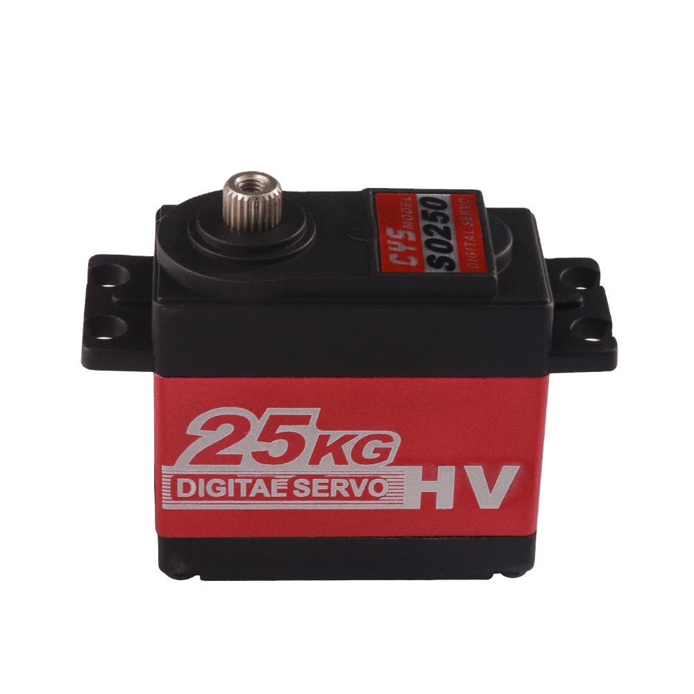 Micro Servo Used for remote control of cars, airplanes, digital servos, 25KG high torque alloy gears, waterproof robot toys