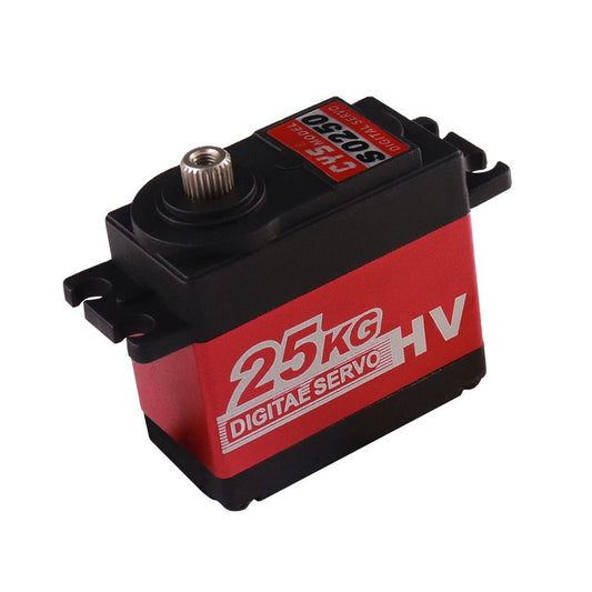 Micro Servo Used for remote control of cars, airplanes, digital servos, 25KG high torque alloy gears, waterproof robot toys