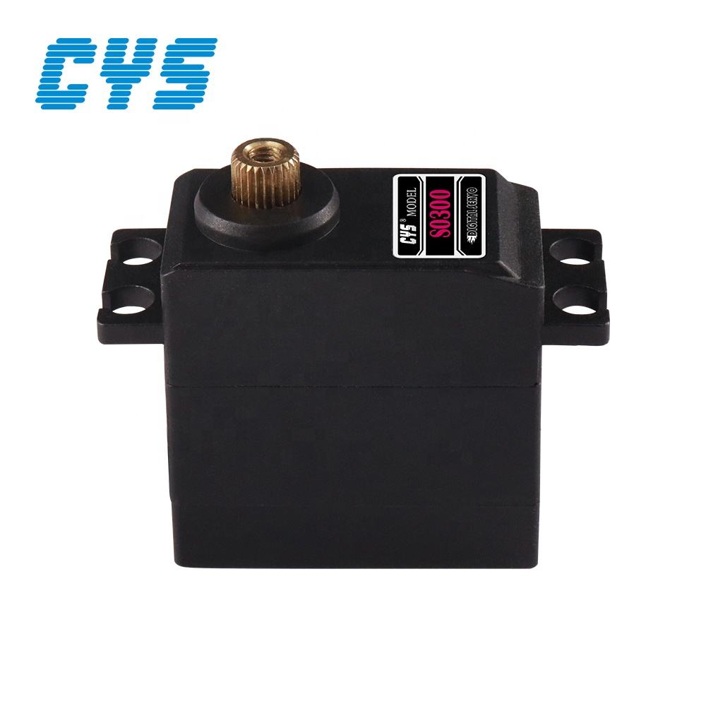 Micro Servo CYS-S0300 Metal Digital Micro Iron Core Servo Motor-30g Super Light 5kg Max Forward 35kg Stall for RC Boats/Drones/Cars