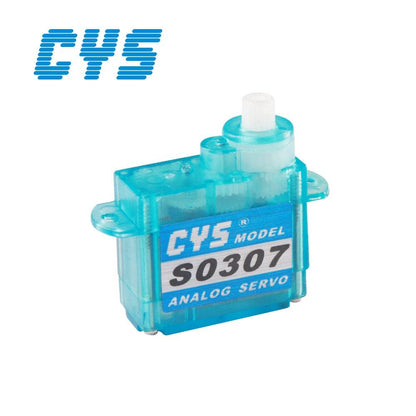 Micro Servo CYS-S0307 Durable 3.7g Analog Coreless RC Servo Motor-Super Light 0.7kg High Torque 0.8kg Max Metal Gear