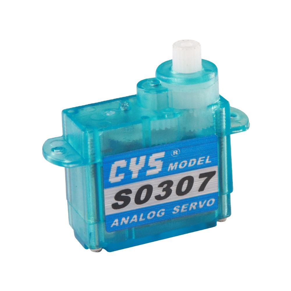 Micro Servo CYS-S0307 Durable 3.7g Analog Coreless RC Servo Motor-Super Light 0.7kg High Torque 0.8kg Max Metal Gear