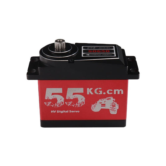 RC Car Servo CYS-S0650 China Manufacturer's Unisex 1/5 Scale RC Car  Model Super Torque DC Motor 205g 55kg Waterproof Metal Radio High Toy RC Plastic