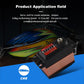 RC Car Servo CYS-S2107 Unisex Accessory for RC Parts 54g 8kg*cm Torque Direct Coreless Servo Motor Titanium Gear Digital Drive Metal Robot DIY Parts RC