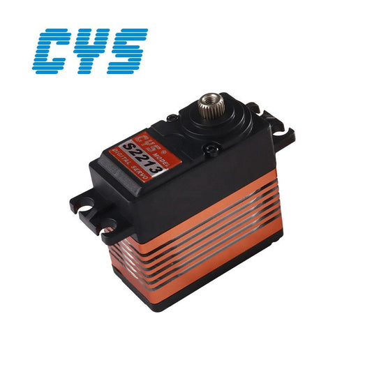 large torque CYS-S2213 Aluminum Coreless Digital Waterproof Servo Unisex High-Performance RC Parts Accs for UAV RC Plane Car-Battery