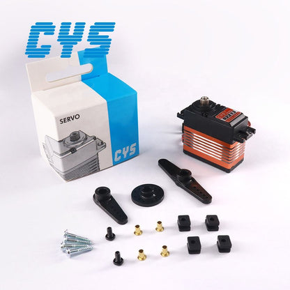 large torque CYS-S2213 Aluminum Coreless Digital Waterproof Servo Unisex High-Performance RC Parts Accs for UAV RC Plane Car-Battery