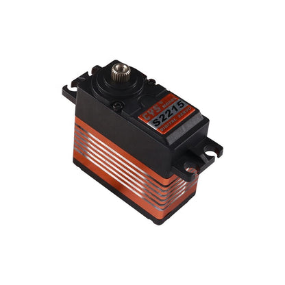large torque CYS-S2215 High-Performance Titanium Gear Brushless Servo 15kg Aluminum 0.12sec Speed CNC Coreless Design for FPV Systems RC Metal Toy for
