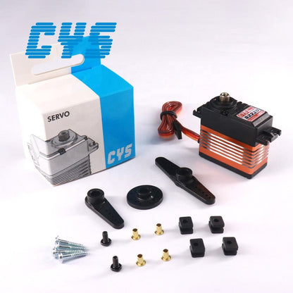large torque CYS-S2220 Unisex 1/10 RC Boat Servo Waterproof Digital Titanium Gear High Torque 60g 20kg Plastic Metal 7.4V Wholesale