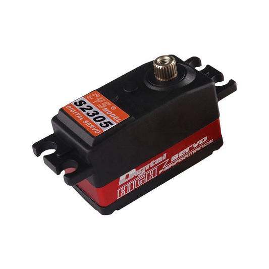 RC Car Servo CYS-S2305 Aluminum Middle Case 5kg Torque Coreless Motor Waterproof Digital Low-profile Servo with Titanium Gear for 1/10 RC Drift Car