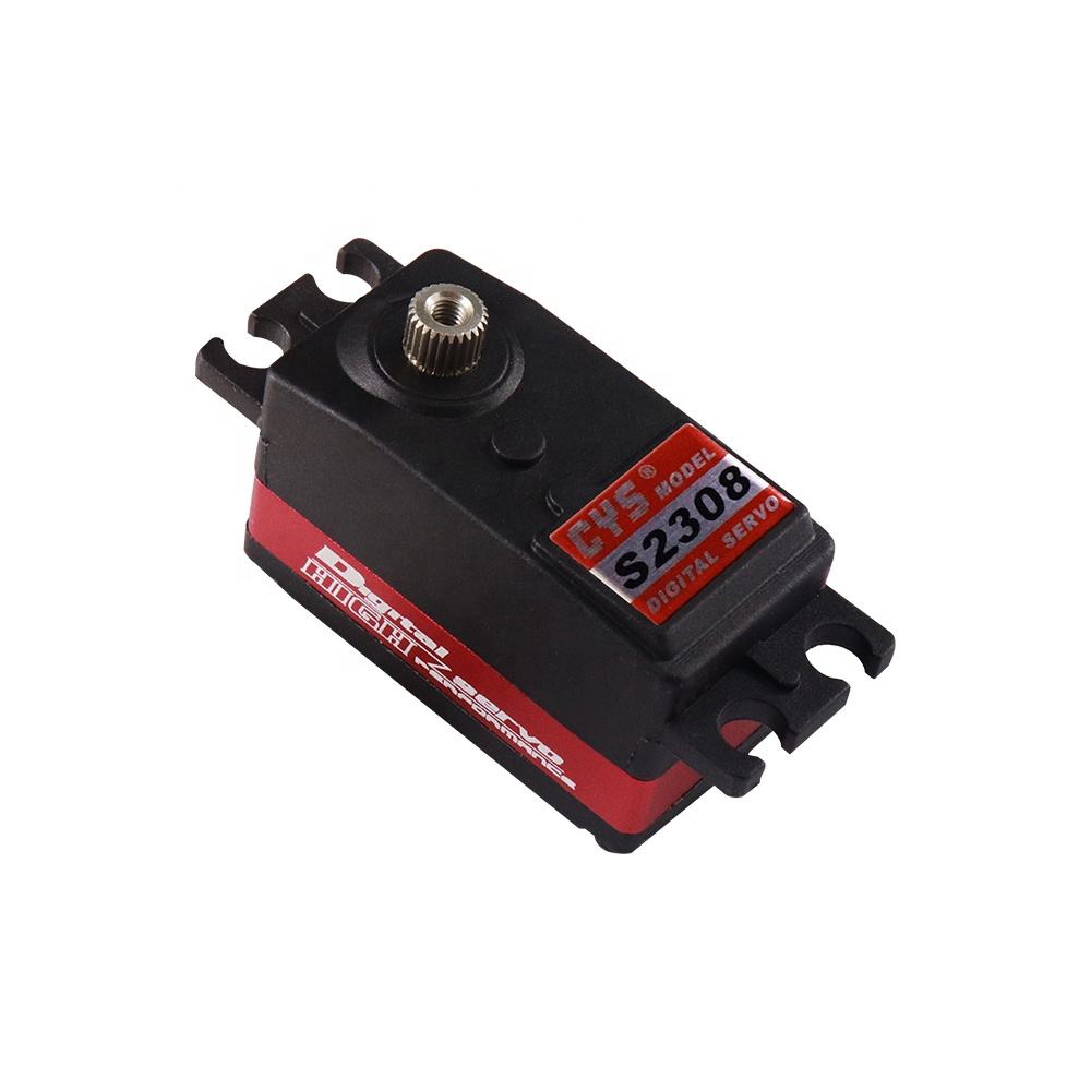 RC Car Servo CYS-S2308 Tianize High-Speed Low Profile Waterproof RC Drift Cars Boats Motors 8kg Torque Coreless Servo Gear RC Airplane Parts